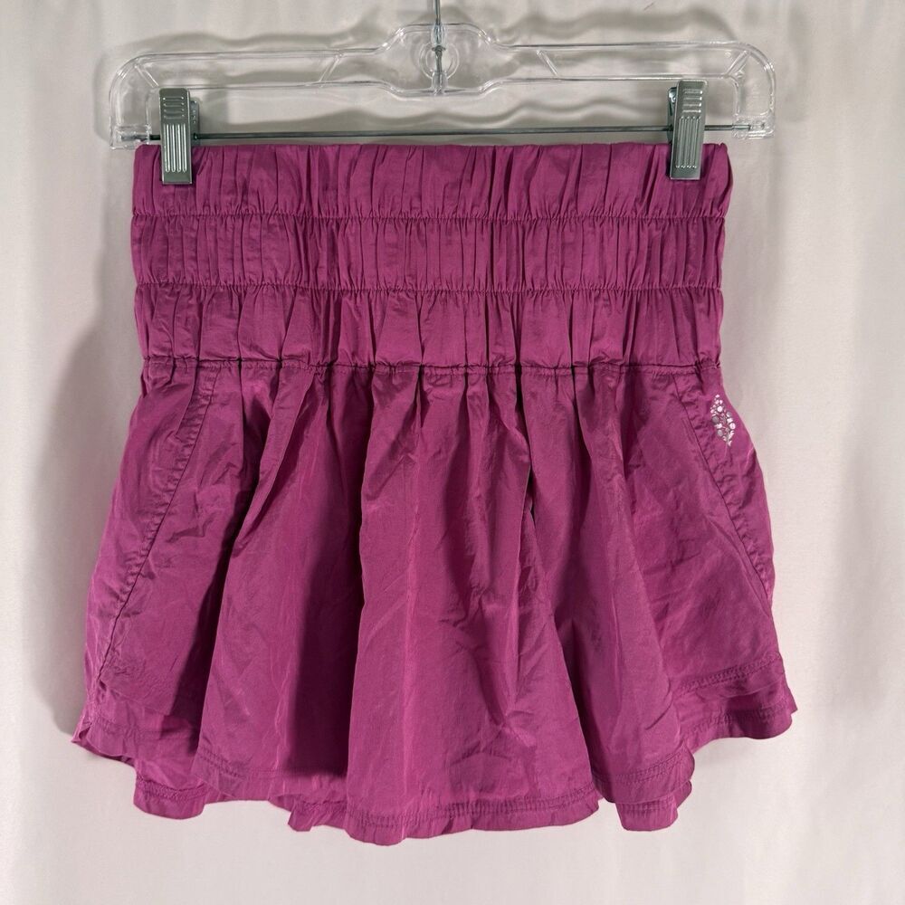 Free People Way Home Skort Women's Small Pink Athletic Skirt Short Lined